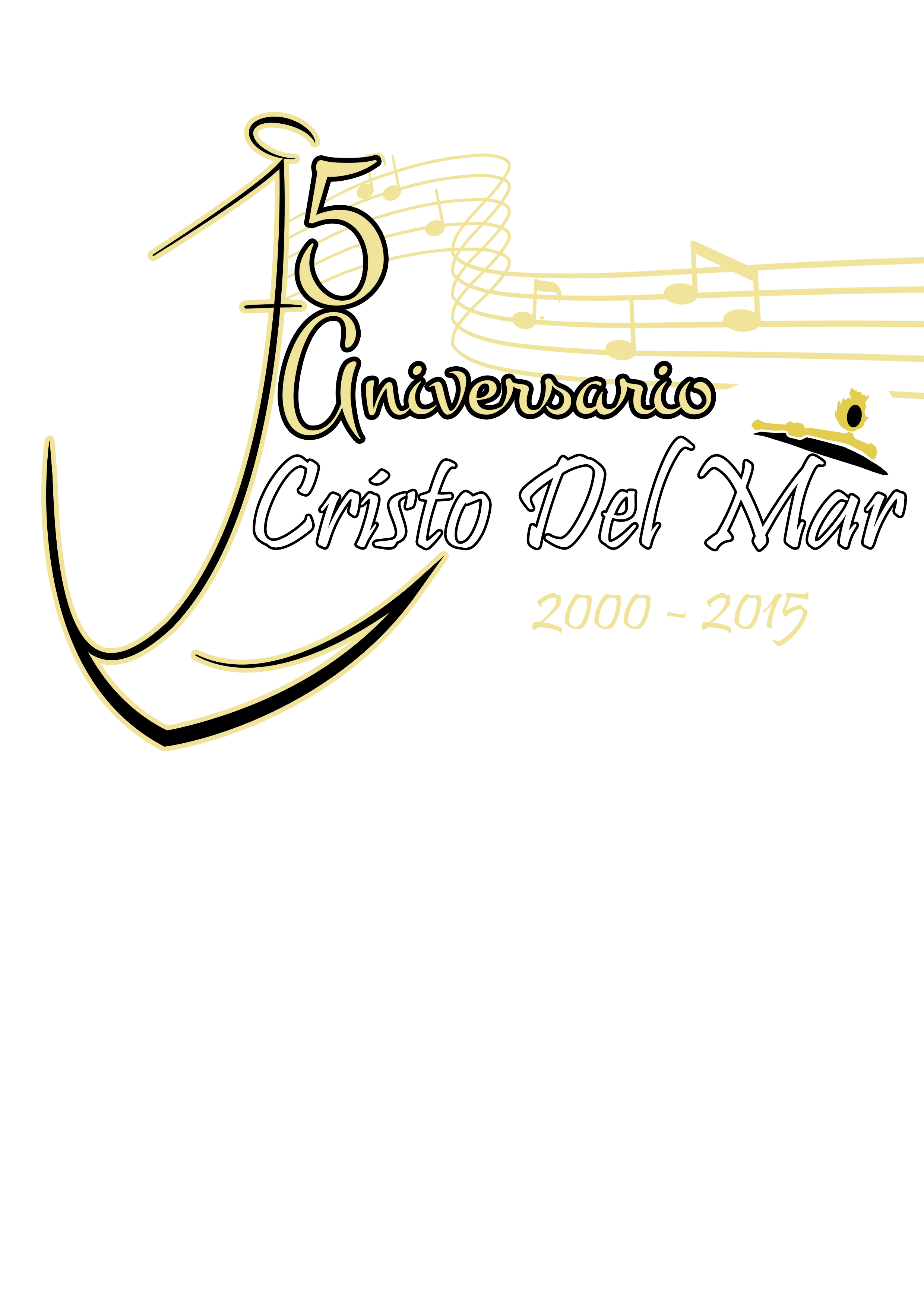 cristo del mar 15 aniversario blanco