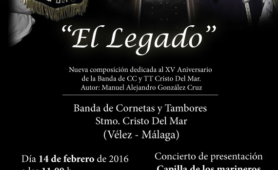 Cartel concierto Capilla de los Marineros